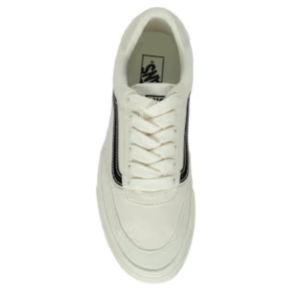 Vans Brooklyn Ls Chunky Lace "After Dark" - White/Black - Men’s 8.5 - NEW